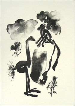 Jo Kelley (Ireland)
Flamingo
Stone Lithograph
610mm x 400mm